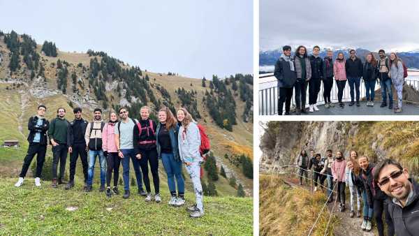 September 2022: First SCAI Group gathering with new members, hiking in Stanserhorn.