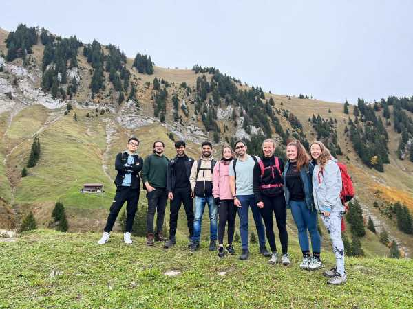 September 2022: First SCAI Group gathering with new members, hiking in Stanserhorn.